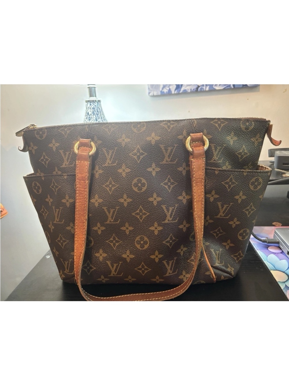 Authentic Louis Vuitton Totally PM Monogram Tote - Good Condition w/ Minor Flaws